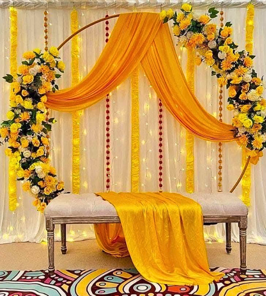 Haldi Ring Decoration