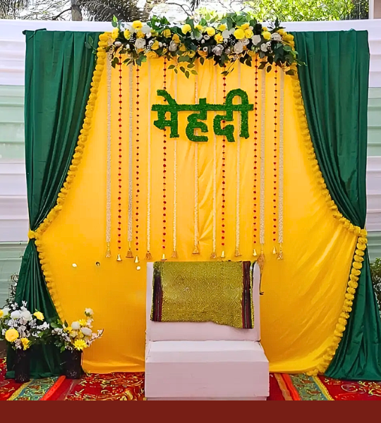 mehndi decoration