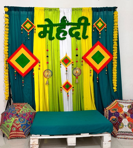 mehndi decoration