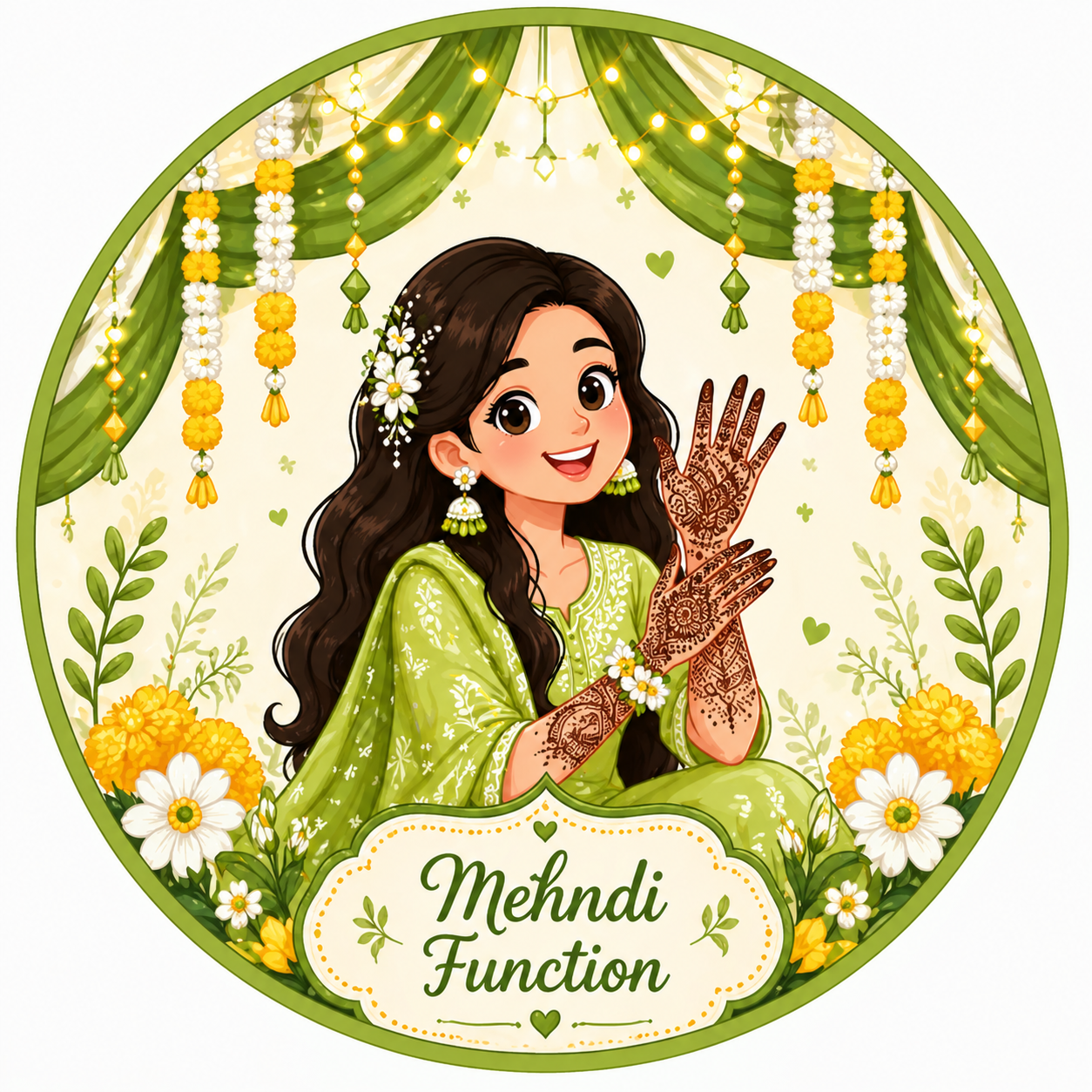 Mehndi Decor