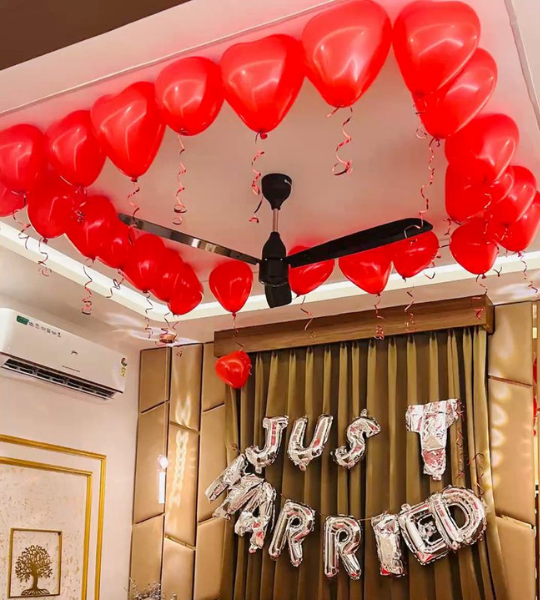 just married