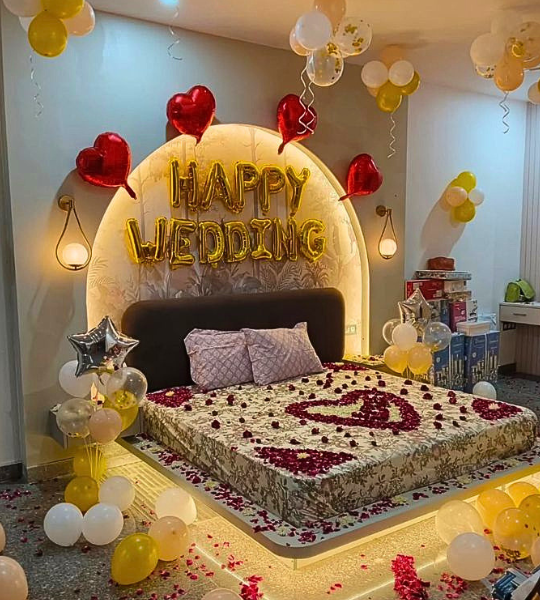 wedding room decor