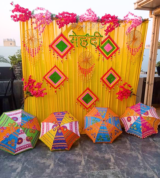 mehndi decor
